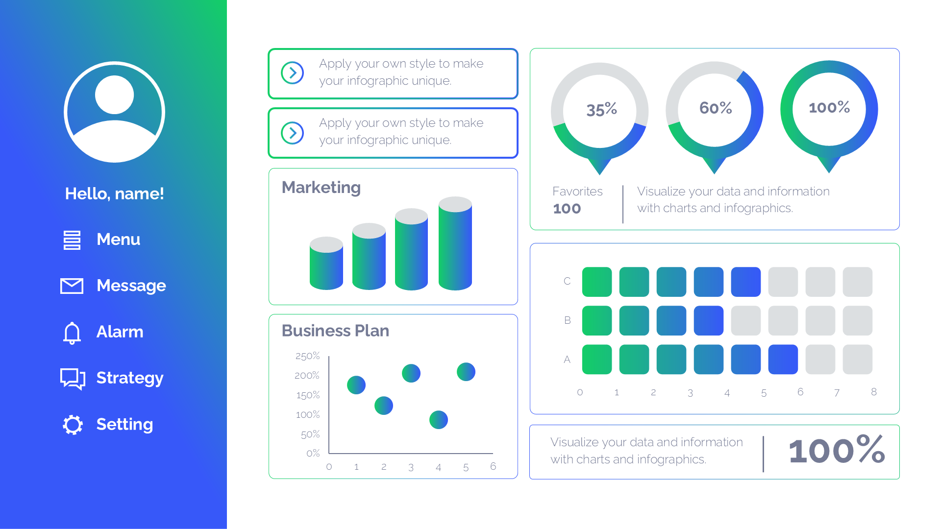 Dashboards Light slide 8